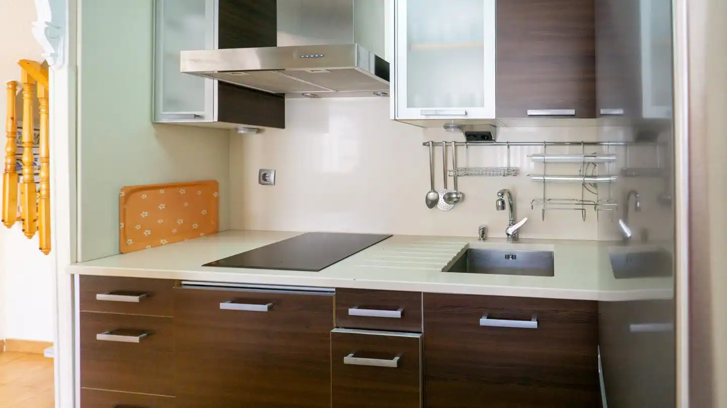 Cocina de Casa adosada en venta en Santa Pola con Terraza, Piscina y Amueblado