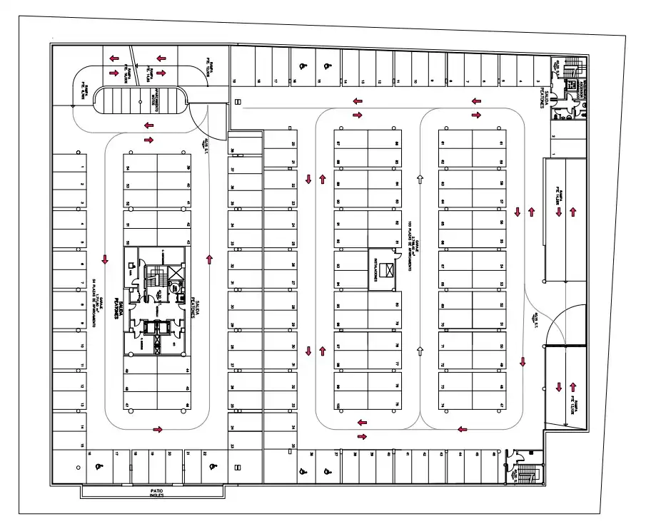Parkplatz von Gebäude zum Verkauf in Murcia
