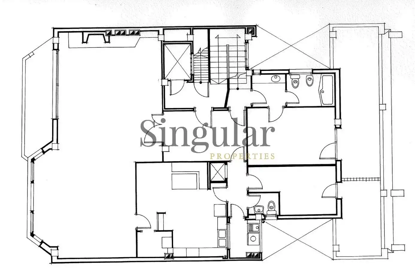 Ático en venta en Barcelona con Calefacción, Terraza y Piscina