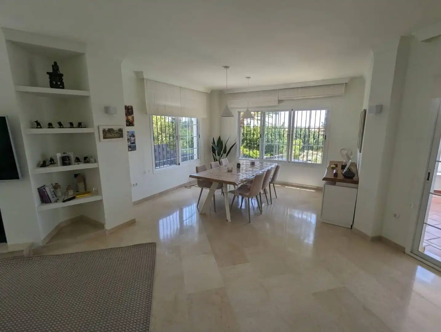 Menjador de Casa o xalet de lloguer en Marbella amb Terrassa
