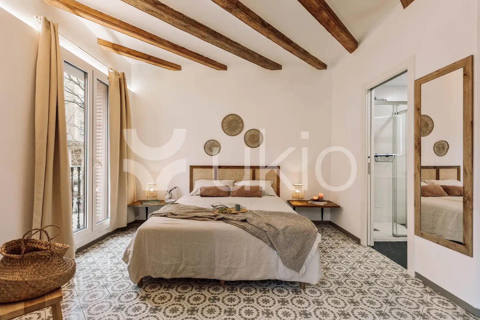 Mini appartamento con terrazza in affitto a Carrer de Manso, imagen 18