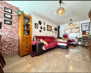 Living room of Single-family semi-detached for sale in Roquetas de Mar  with Air Conditioner, Private garden and Terrace