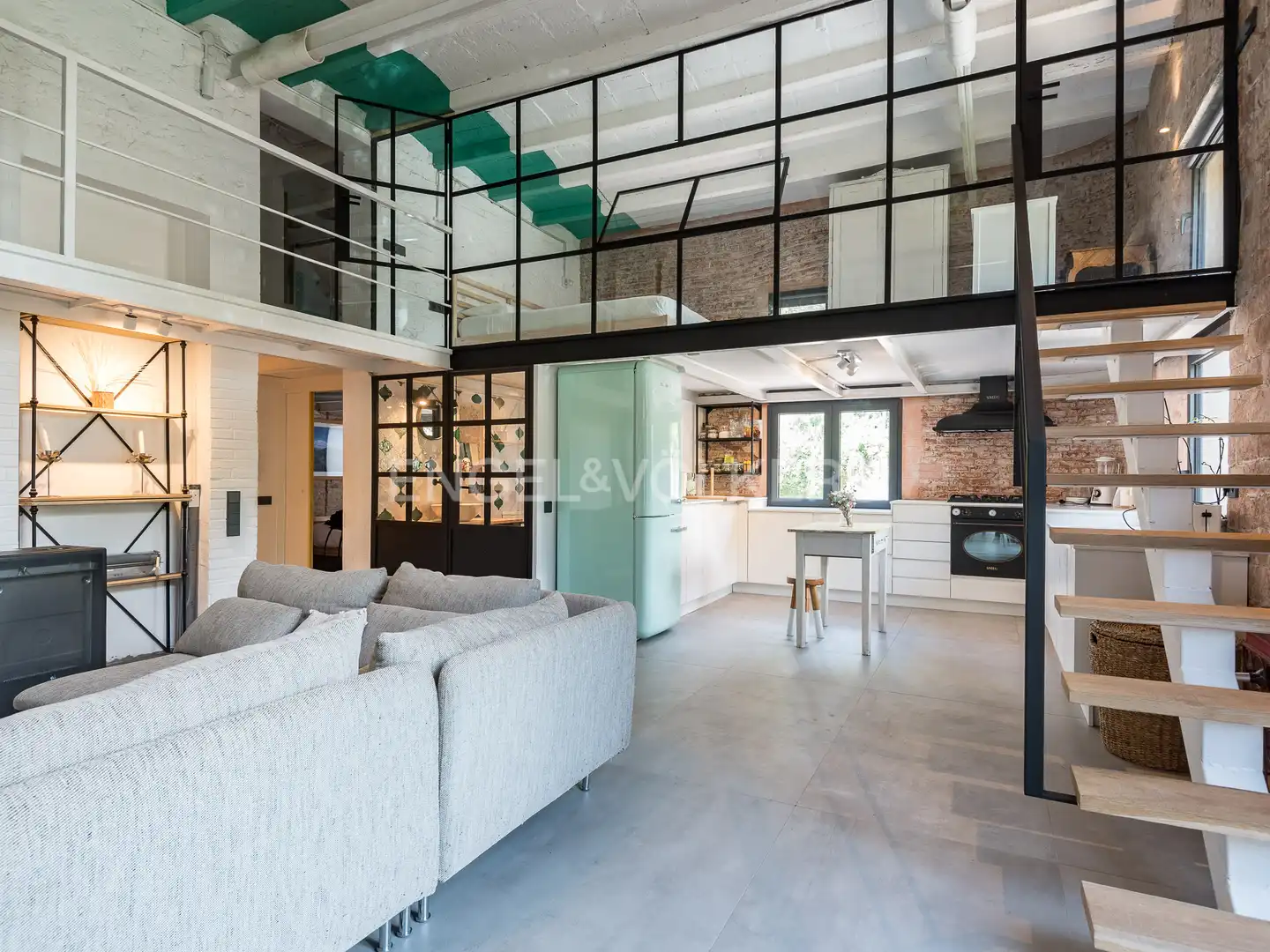 Living room of Apartments for sale in Barcelona  with Air Conditioner, Heating and Furnished