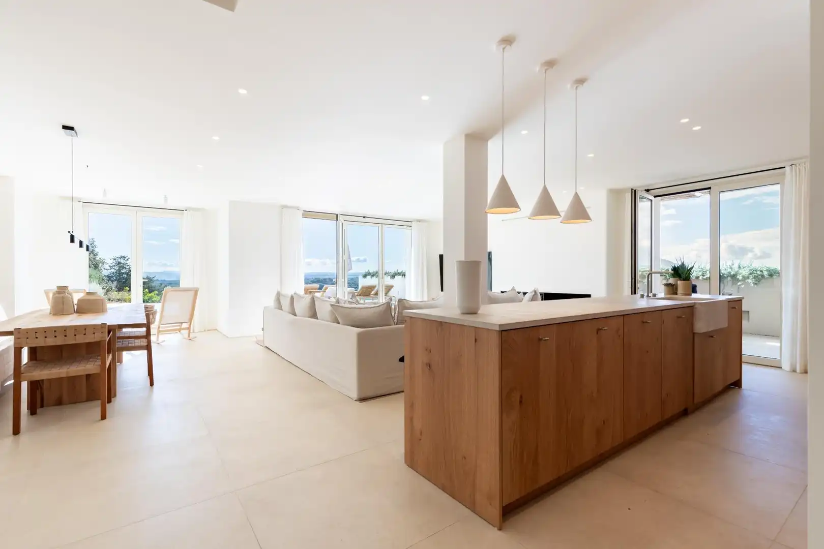 Cocina de Casa o chalet en venta en Búger con Aire acondicionado, Calefacción y Jardín privado