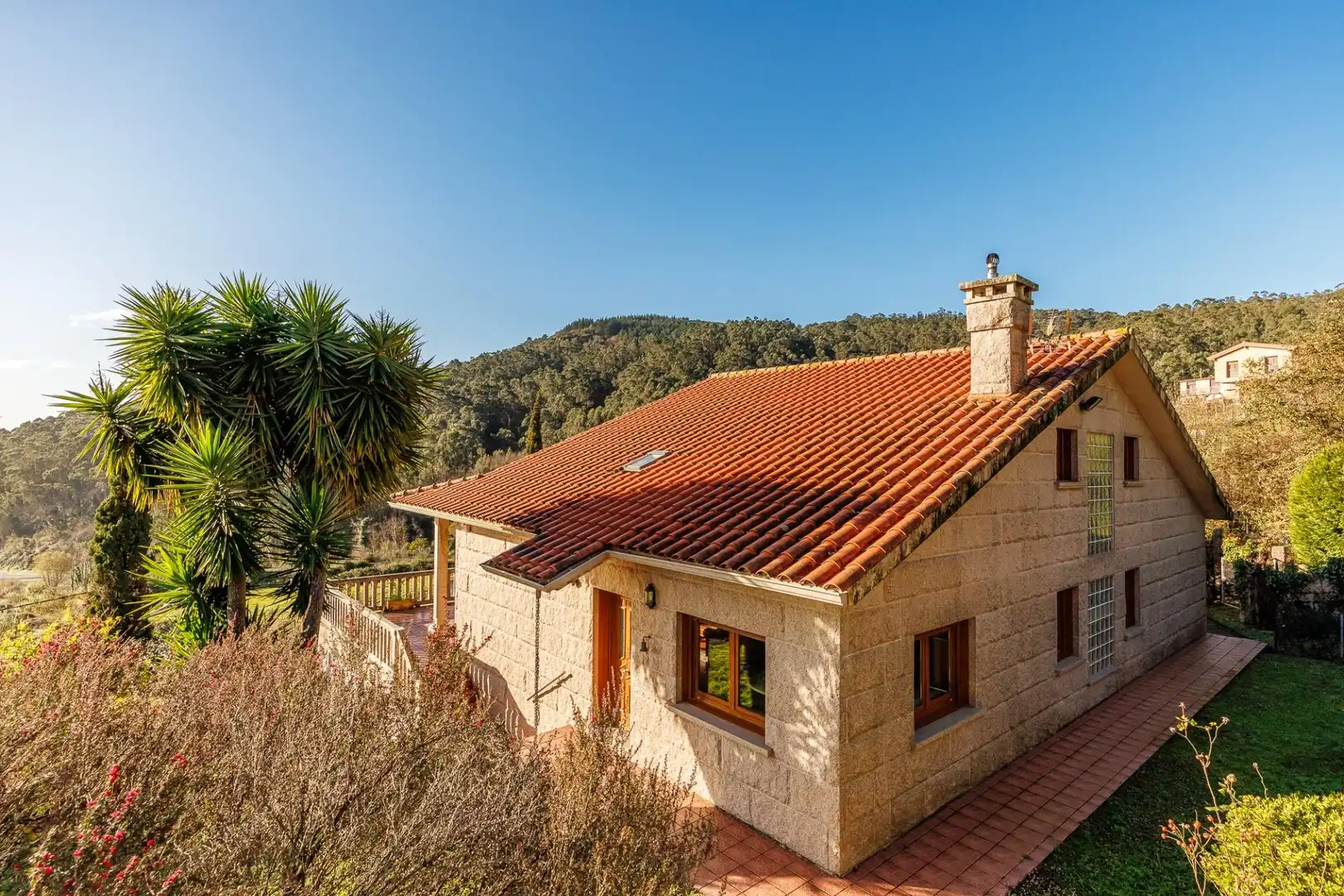 Außenansicht von Haus oder Chalet zum Verkauf in Moaña mit Heizung, Abstellraum und Balkon