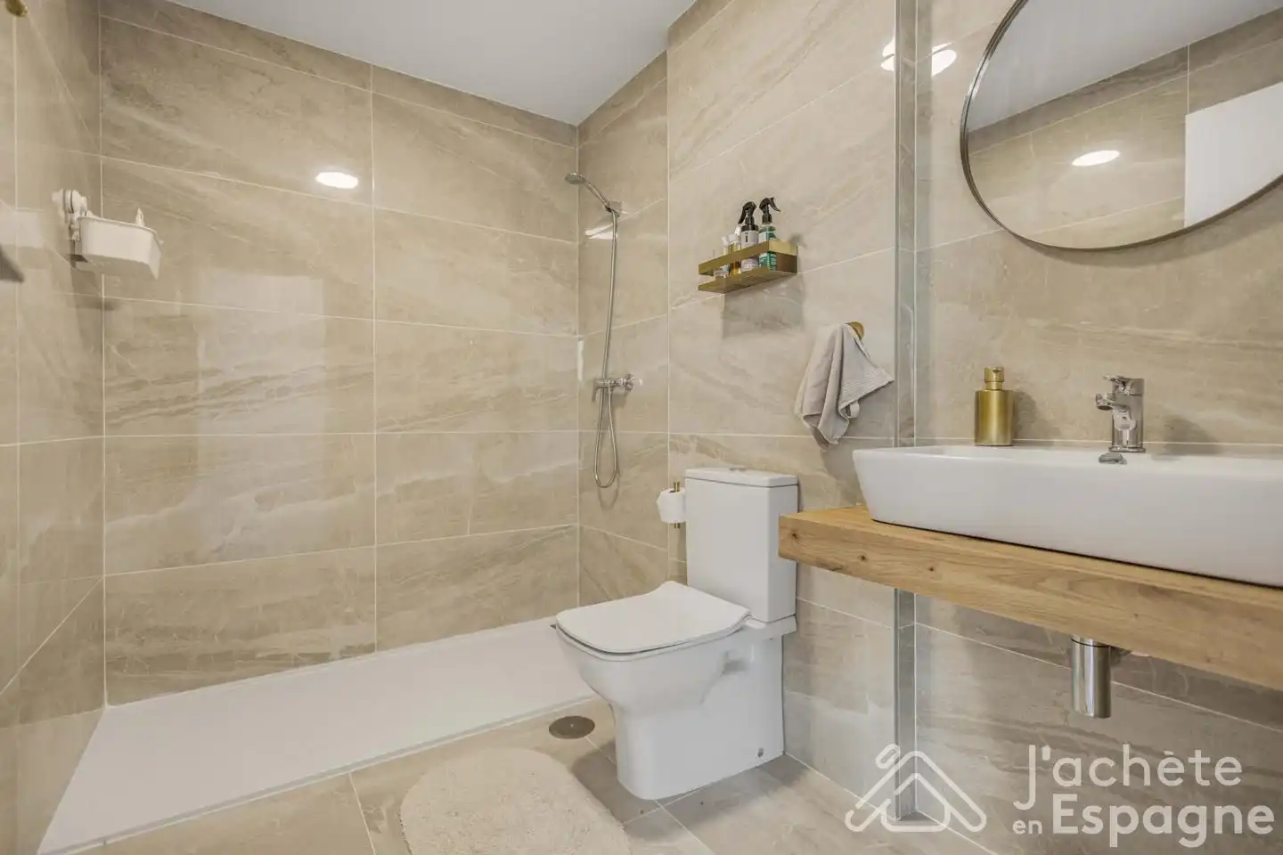 Baño de Casa o chalet en venta en Mutxamel con Aire acondicionado, Jardín privado y Terraza