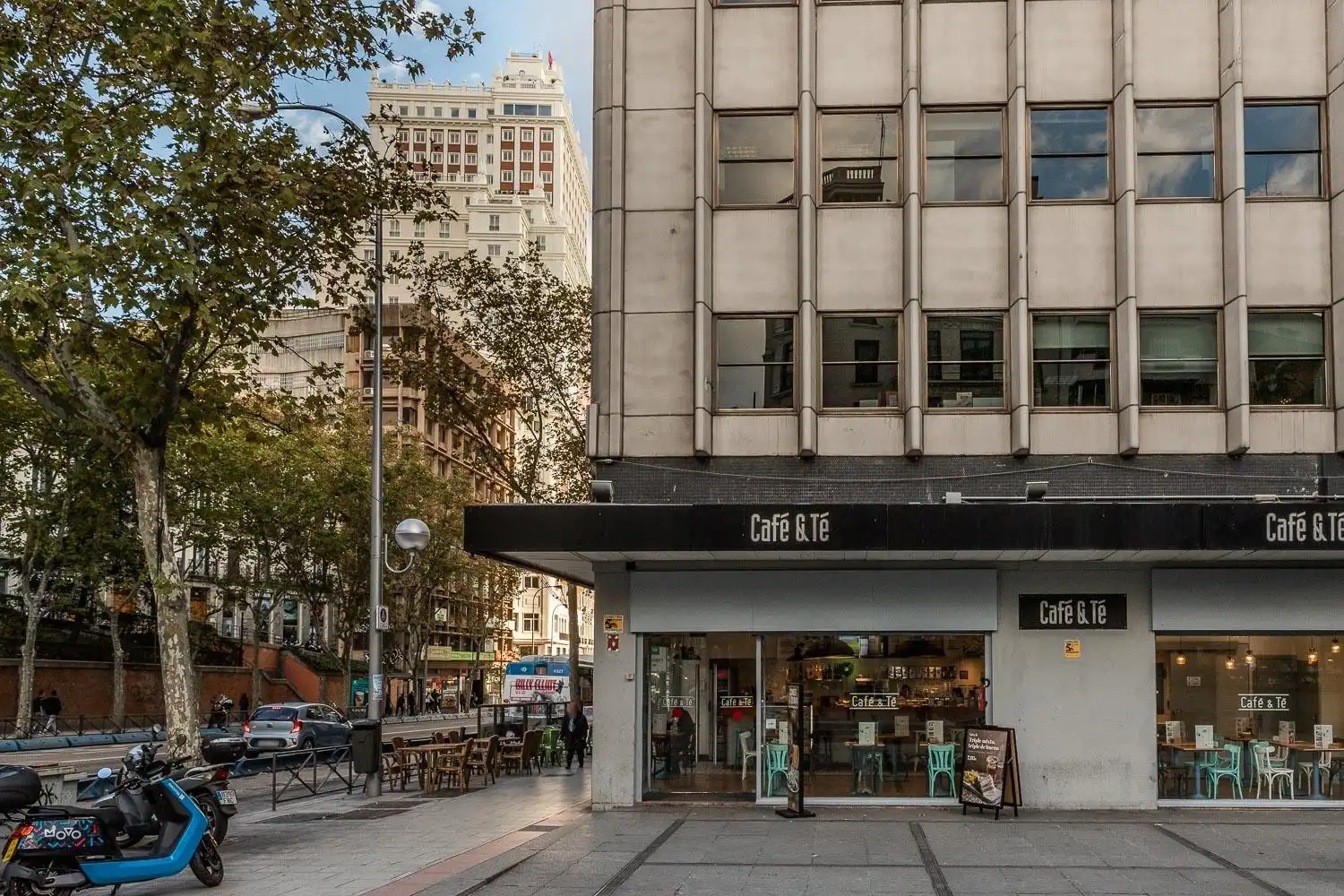 Außenansicht von Wohnung zur Miete in Madrid mit Klimaanlage, Heizung und Möbliert