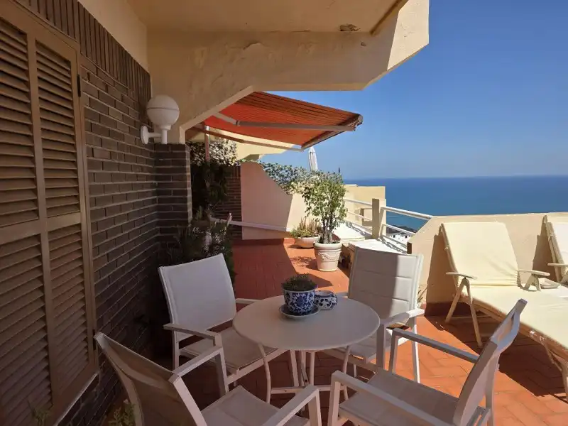 Terrasse von Wohnungen zum Verkauf in Cullera mit Klimaanlage, Heizung und Parkett
