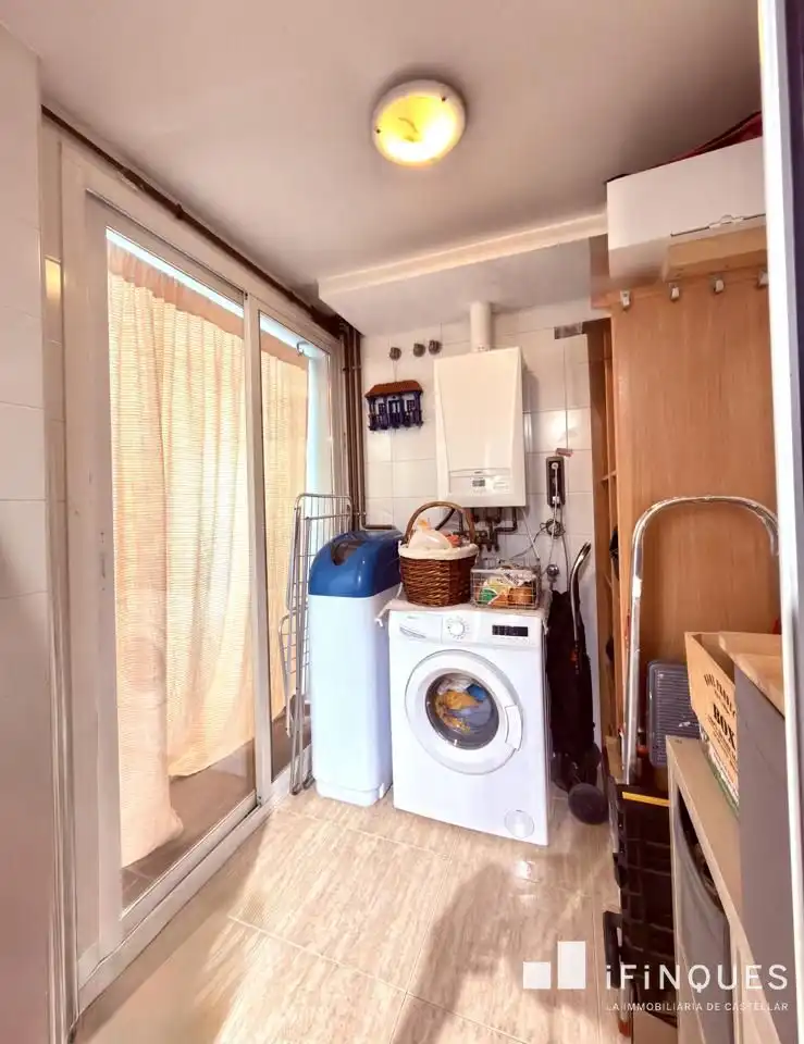 Kitchen of Flat for sale in Castellar del Vallès  with Heating, Balcony and Internet
