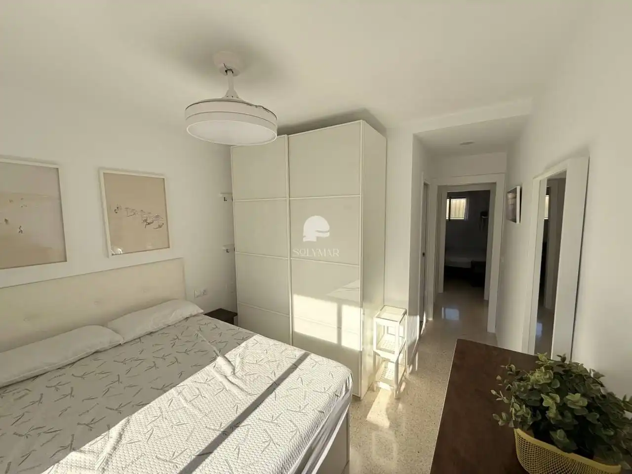 Schlafzimmer von Wohnung zur Miete in Vélez-Málaga mit Klimaanlage, Heizung und Terrasse