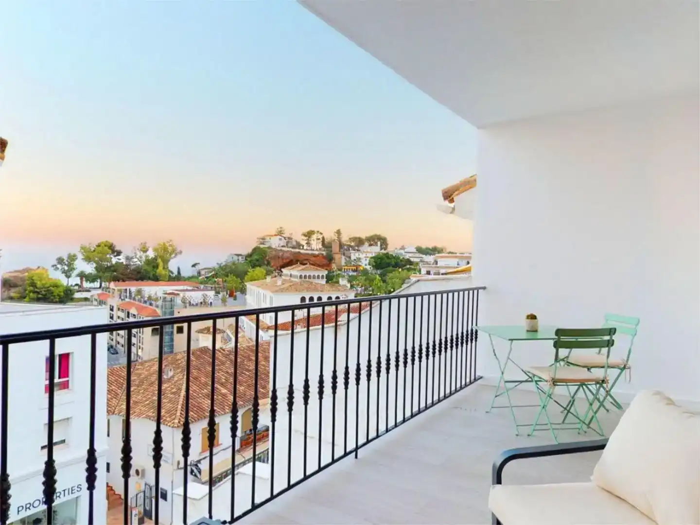 Terrassa de Apartament en venda en Mijas amb Aire condicionat i Balcó