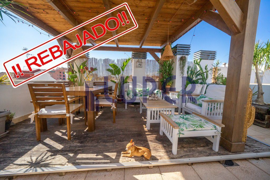 Terrassa de Dúplex en venda en San Vicente del Raspeig / Sant Vicent del Raspeig amb Aire condicionat, Calefacció i Terrassa