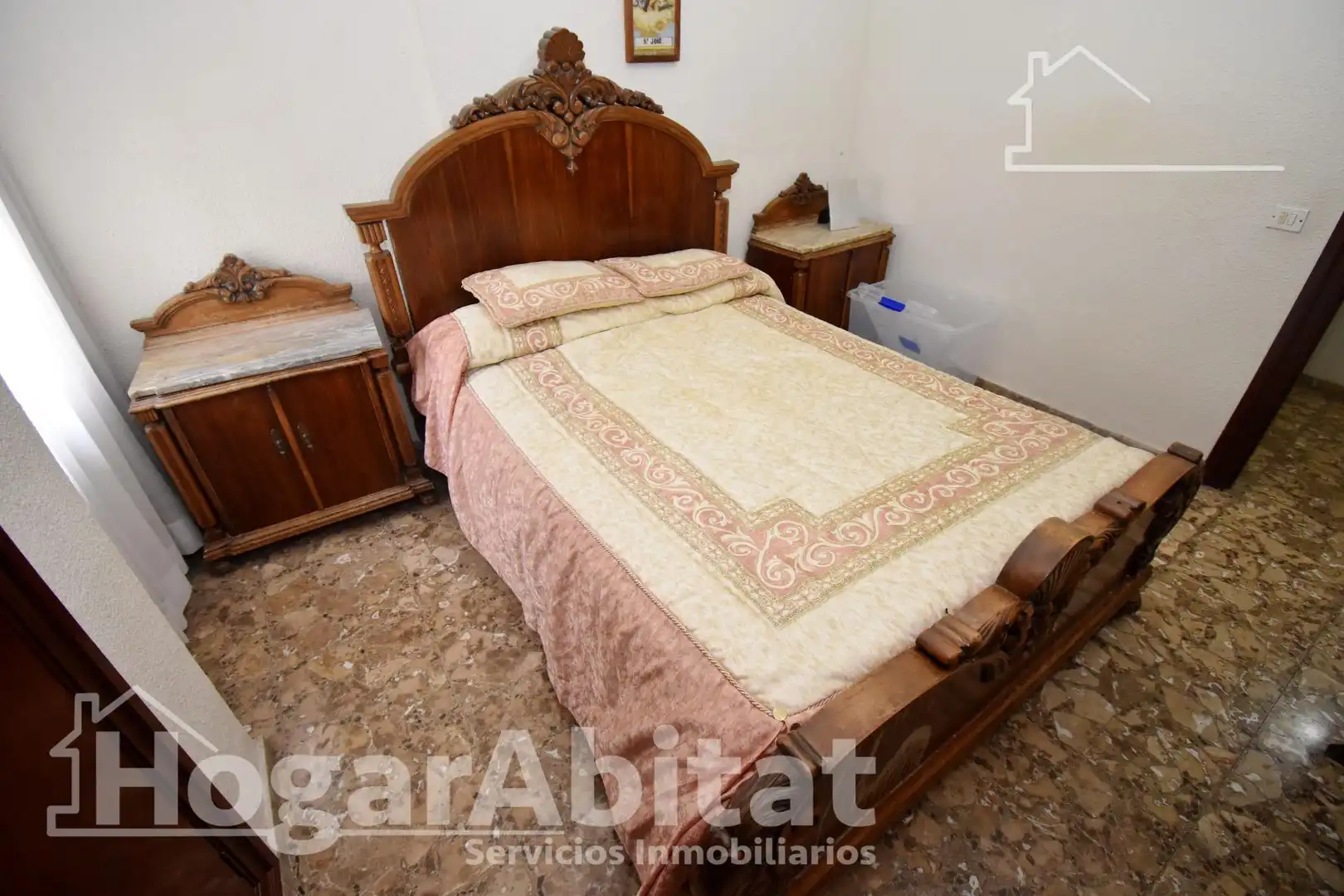 Bedroom of Flat for sale in Vila-real  with Air Conditioner, Heating and Furnished