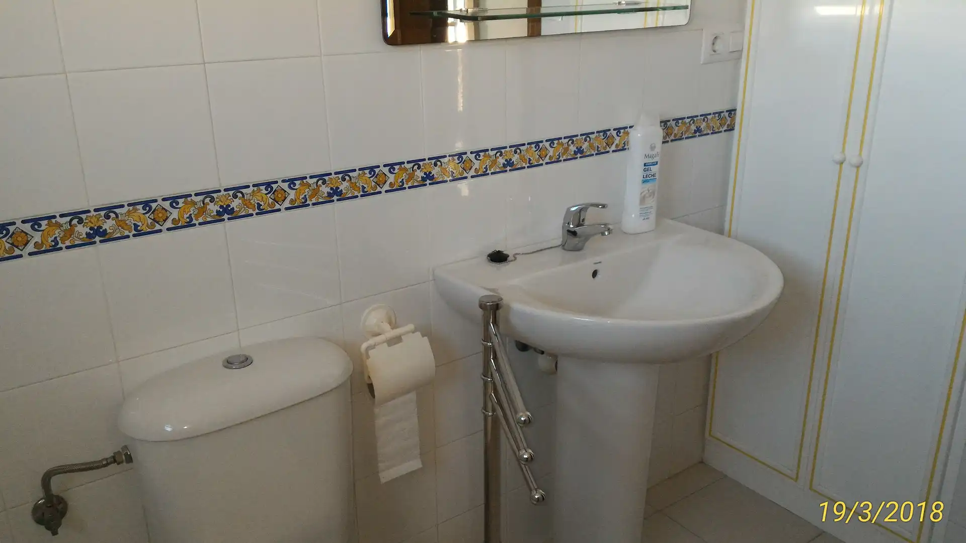 Baño de Piso de alquiler en Sanlúcar de Barrameda con Aire acondicionado, Calefacción y Terraza