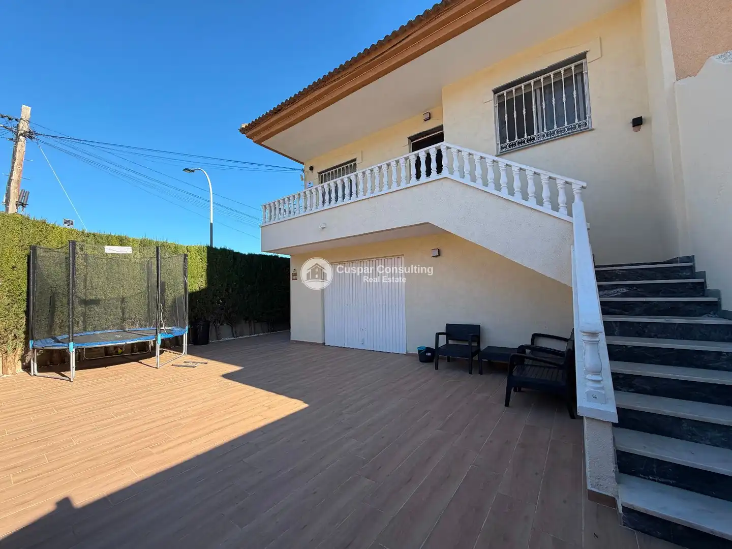 Vista exterior de Casa adosada en venta en San Pedro del Pinatar con Aire acondicionado, Calefacción y Terraza