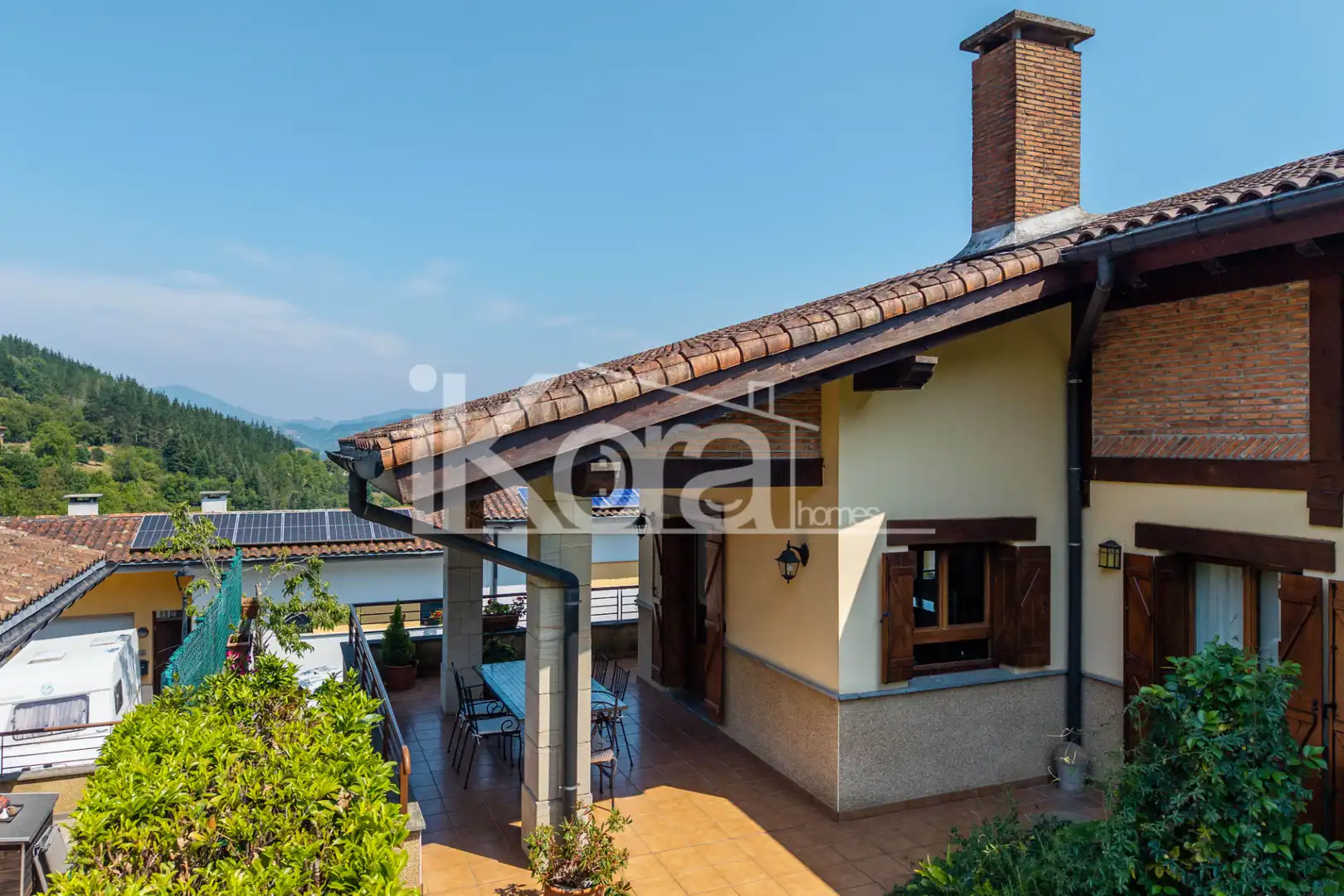 Terraza de Casa adosada en venta en Bergara con Calefacción, Jardín privado y Parquet