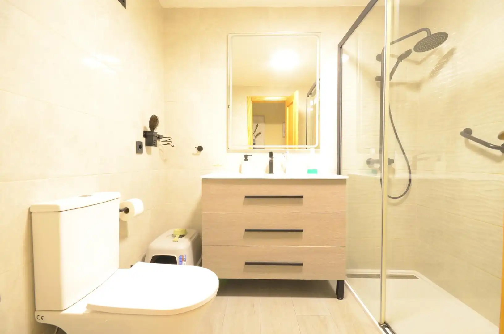Badezimmer von Wohnung zum Verkauf in Ayamonte mit Privatgarten, Terrasse und Gemeinschaftspool