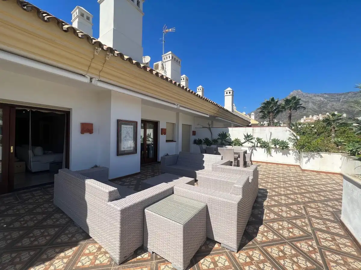 Terraza de Ático en venta en Marbella con Terraza, Trastero y Amueblado