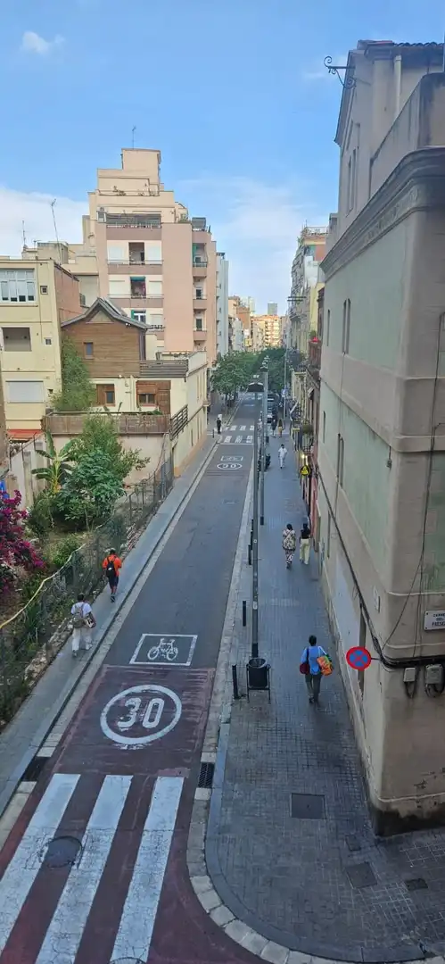 Vista exterior de Piso en venta en Barcelona con Aire acondicionado y Calefacción