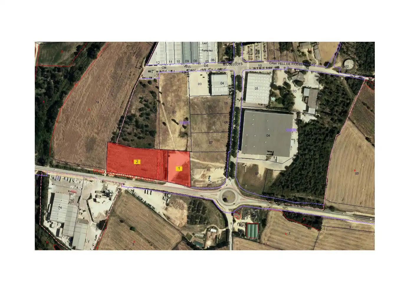 Industriegrundstück zum Verkauf in Campllong