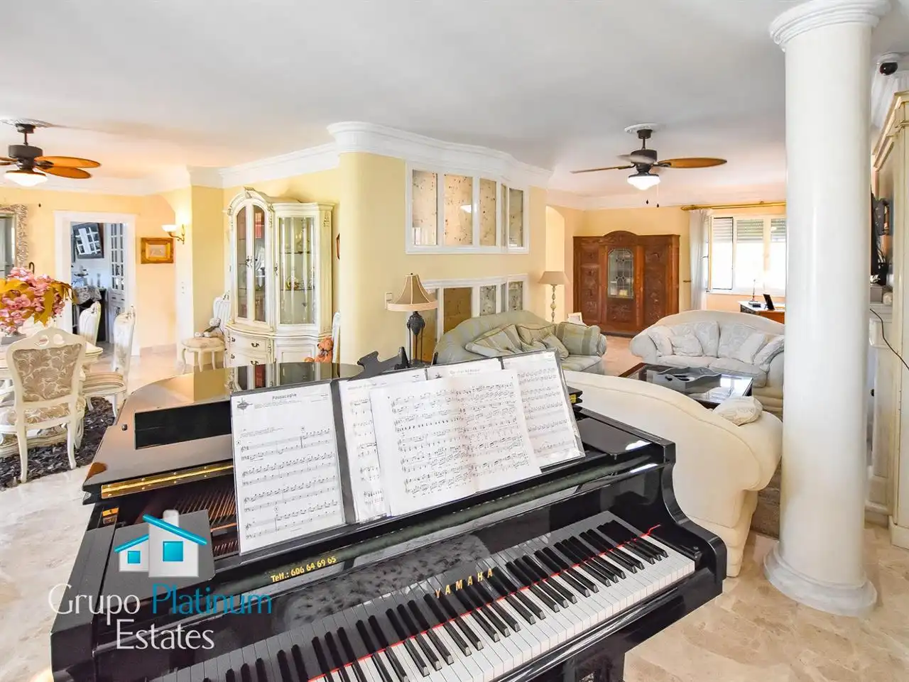 Sala de estar de Casa o chalet en venta en Águilas con Aire acondicionado, Calefacción y Jardín privado
