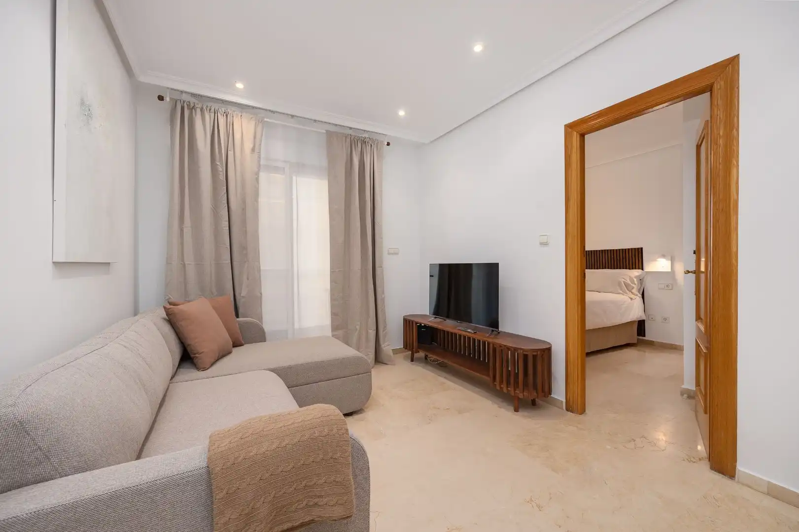 Living room of Flat for rent in Torrevieja  with Terrace and Furnished