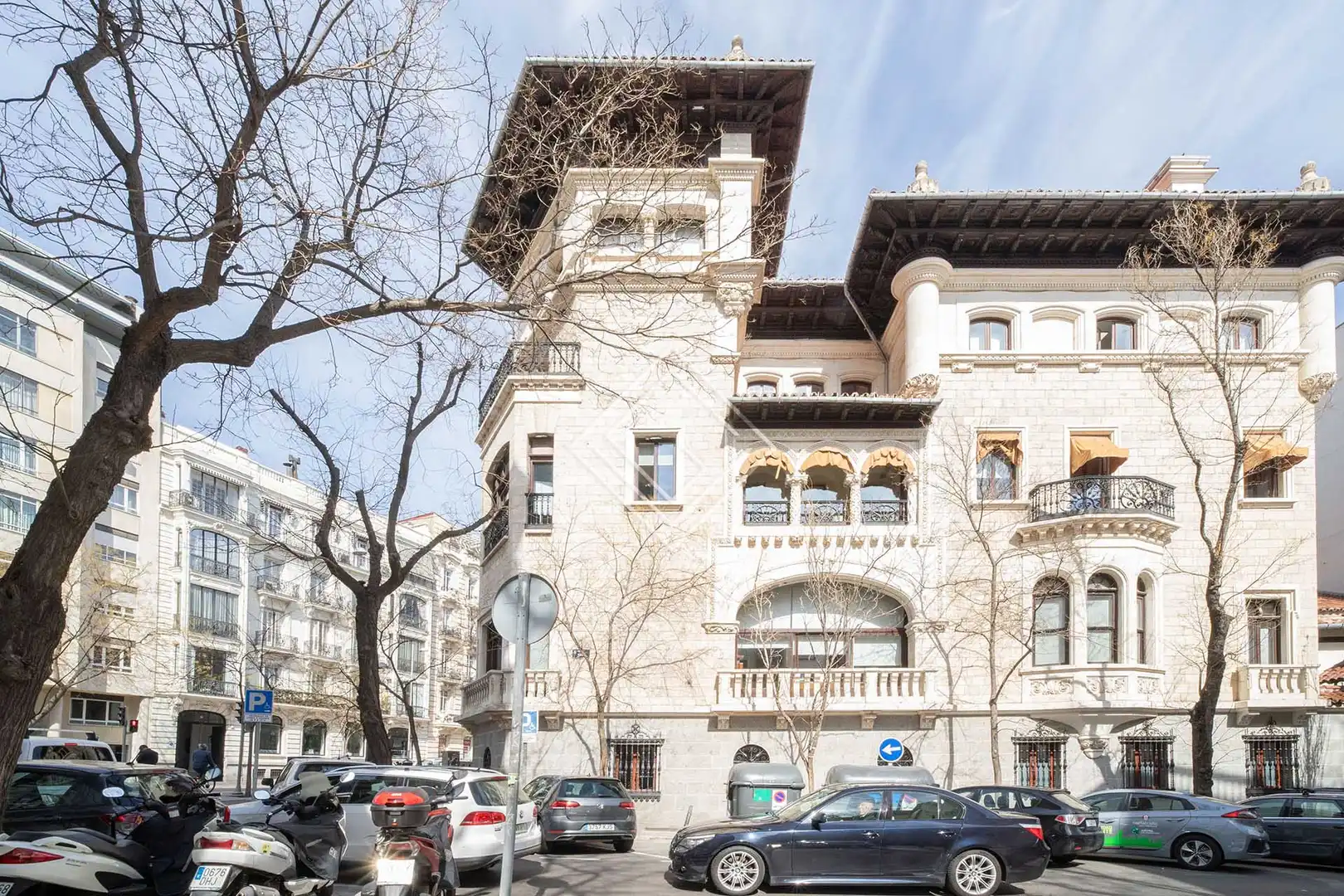 Außenansicht von Wohnung zur Miete in Madrid mit Klimaanlage, Heizung und Haustiere erlaubt