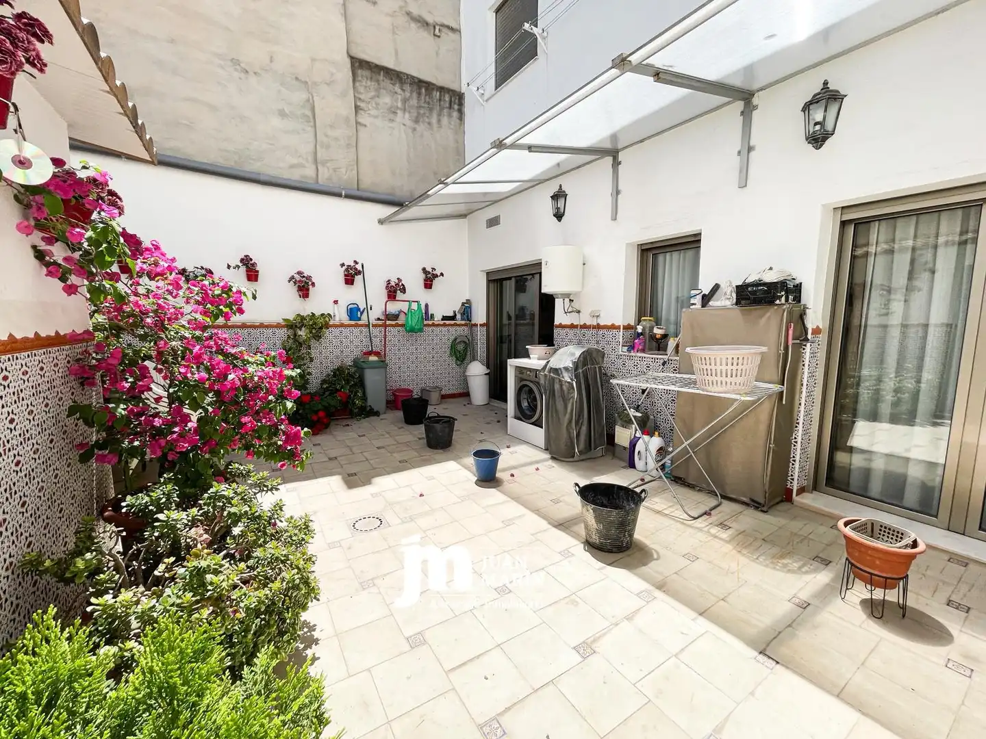 Garden of Flat for sale in Cieza  with Air Conditioner and Furnished