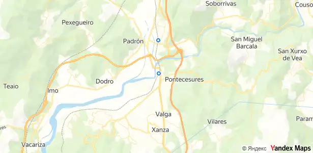 Vista exterior de Piso en venta en Pontecesures