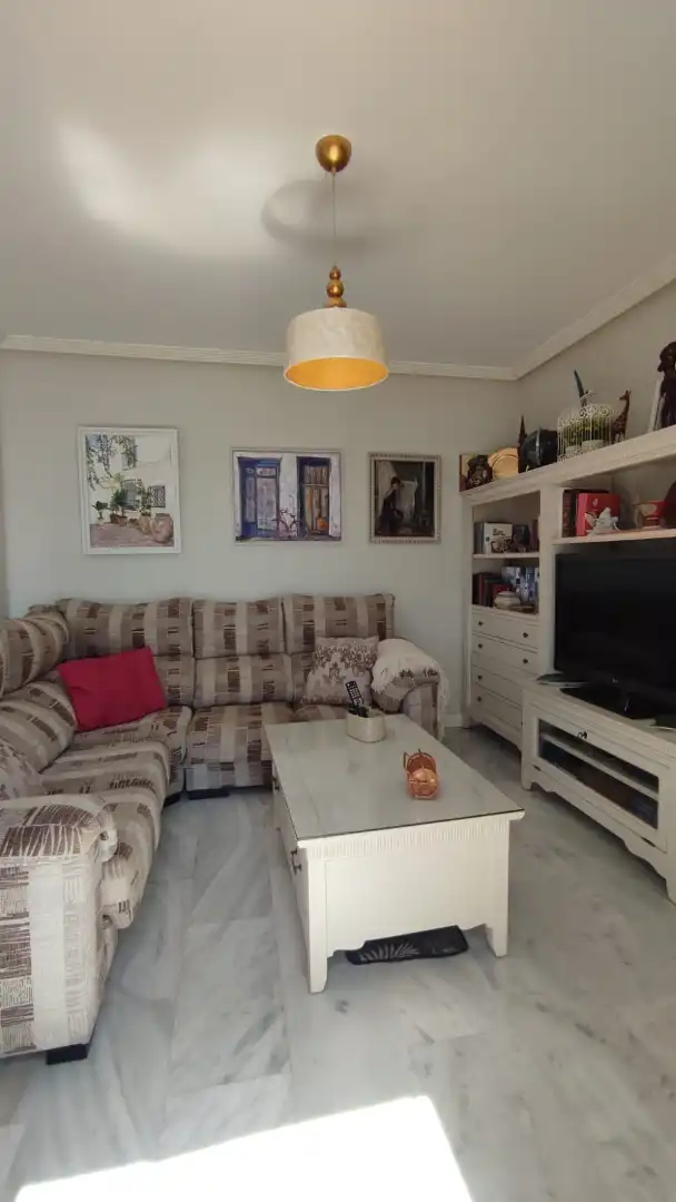 Sala d'estar de Àtic en venda en Vélez-Málaga amb Aire condicionat, Terrassa i Traster