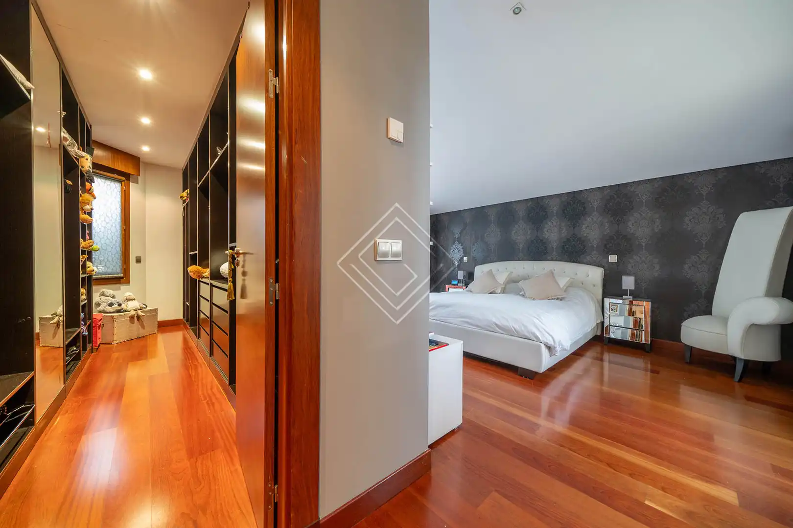 Habitación de Casa o chalet en venta en Madrid con Aire acondicionado, Jardín privado y Terraza