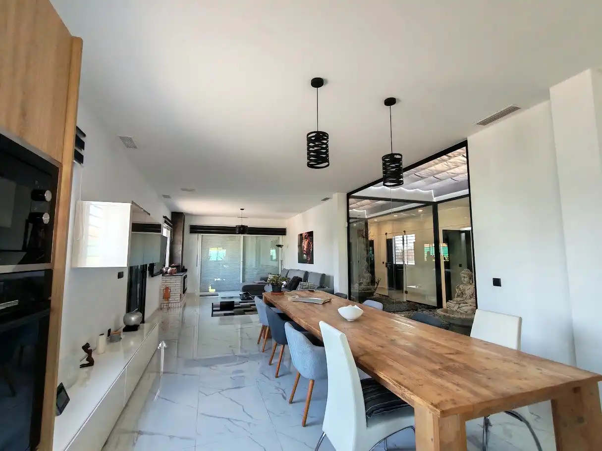 Comedor de Casa o chalet en venta en Elche / Elx con Aire acondicionado, Calefacción y Jardín privado