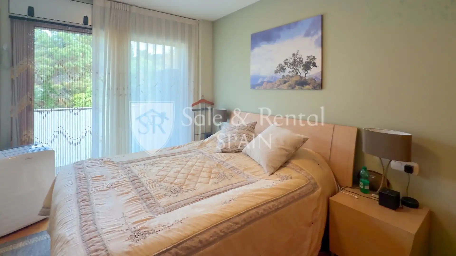 Schlafzimmer von Wohnung zum Verkauf in Tossa de Mar mit Klimaanlage, Heizung und Terrasse