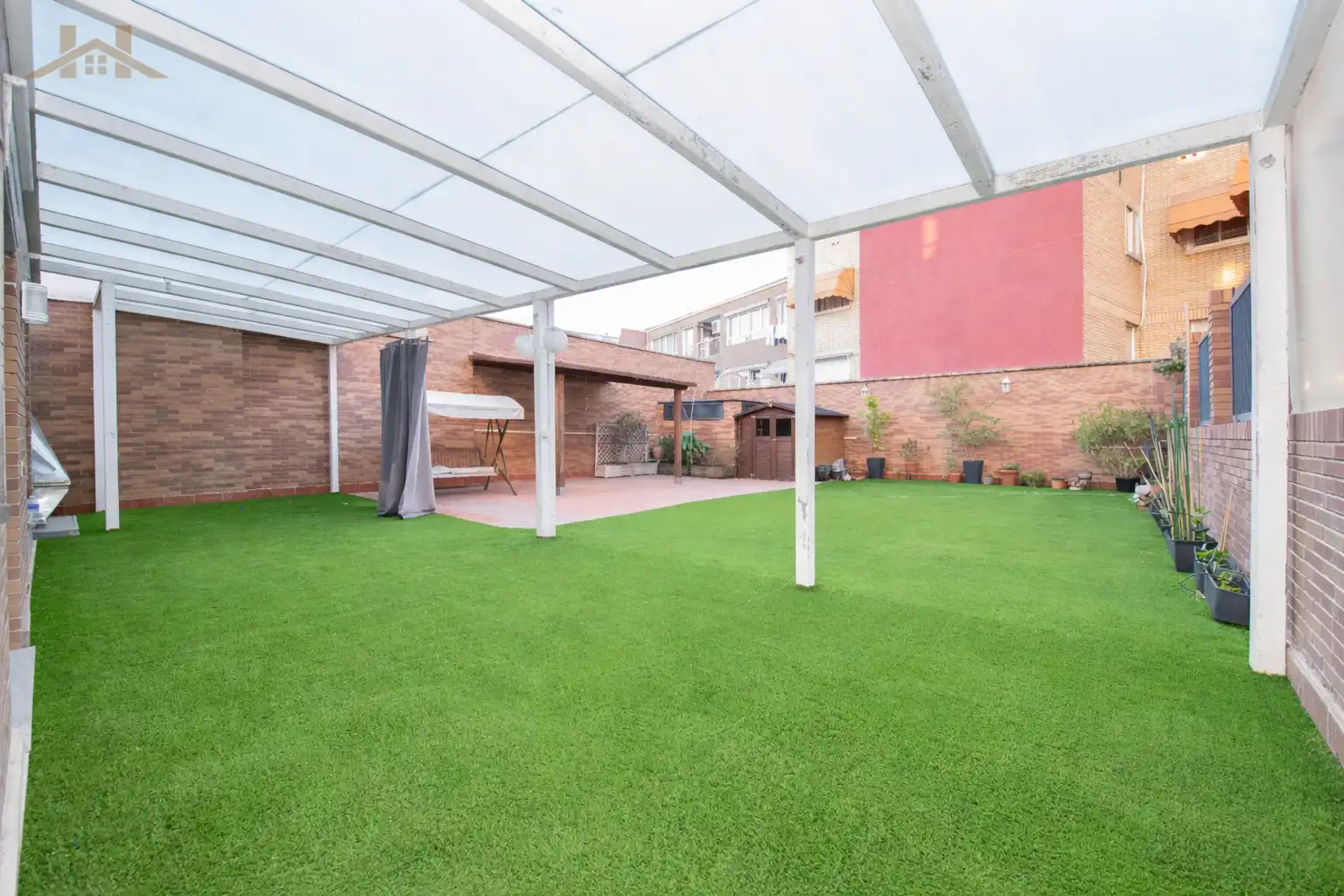 Terraza de Piso en venta en Getafe con Aire acondicionado, Calefacción y Jardín privado