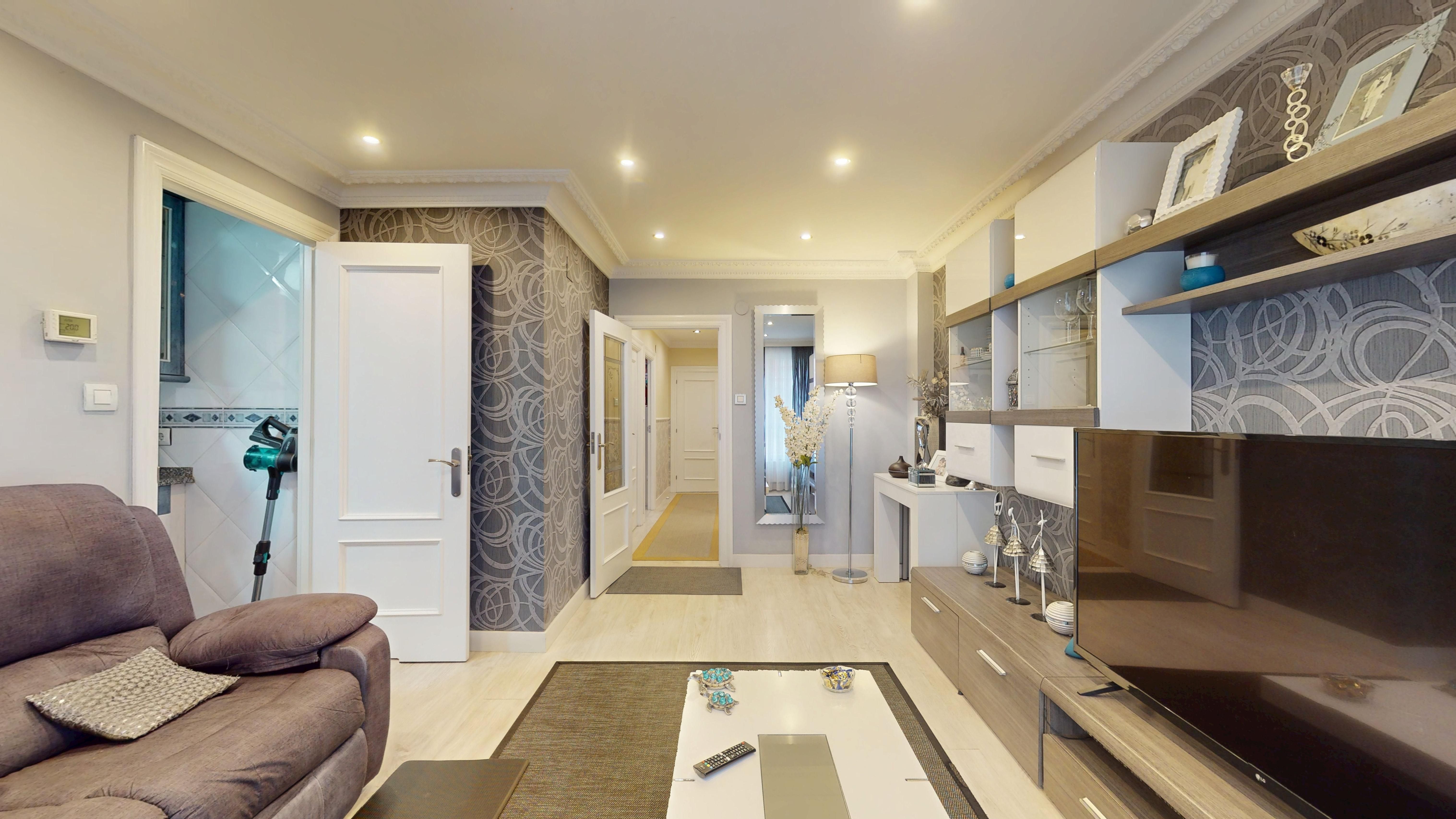 Living room of Flat for sale in Barakaldo   with Heating, Storage room and Balcony