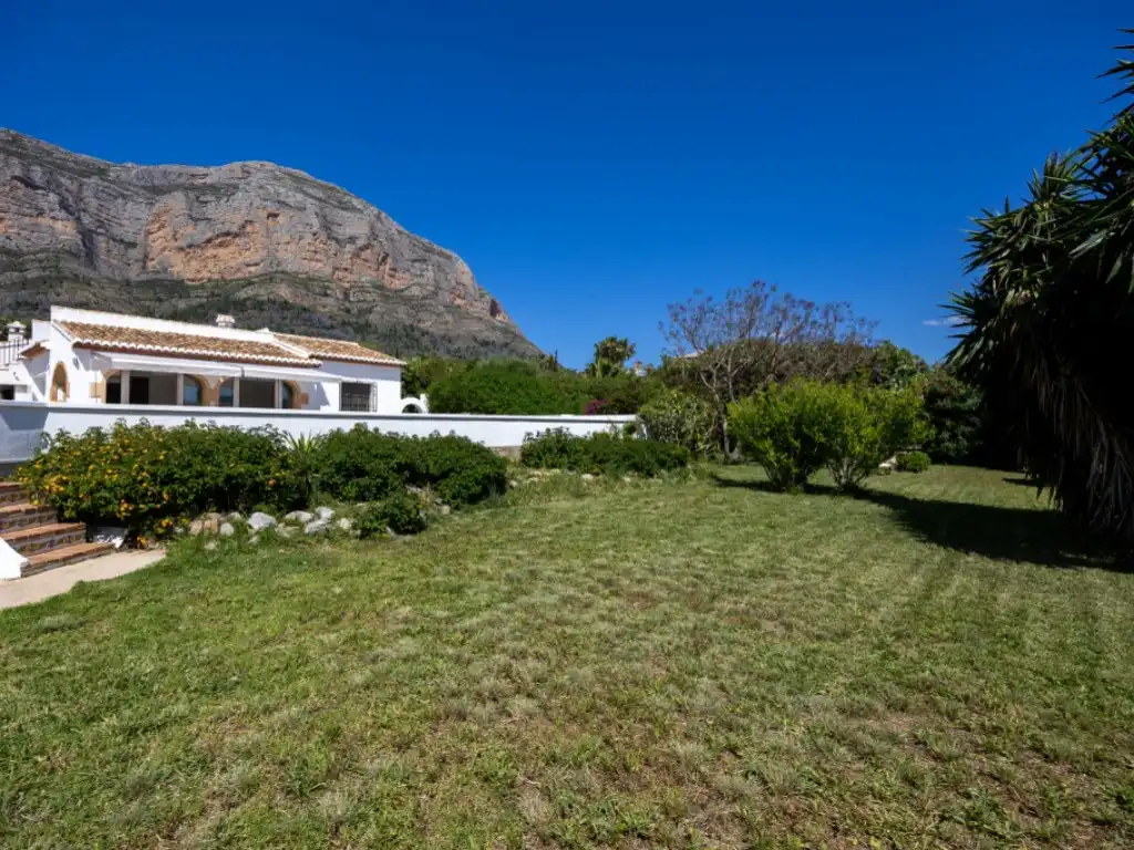 Garden of Houses for sale in Jávea / Xàbia  with Air Conditioner, Heating and Swimming Pool