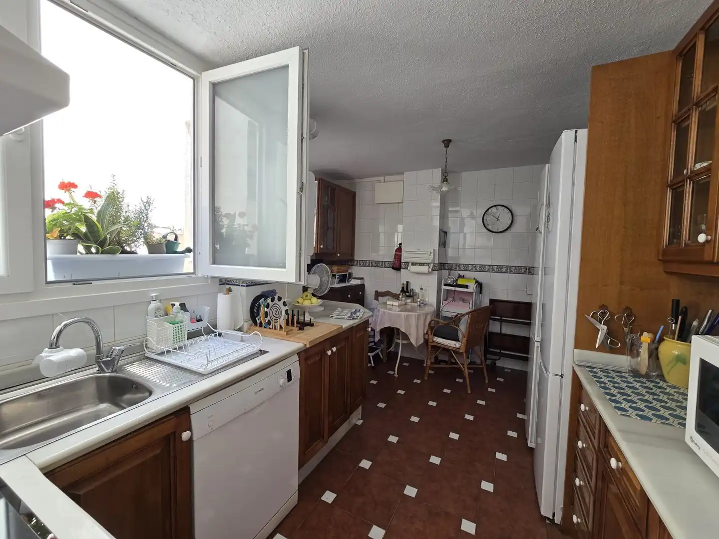 Kitchen of Flat for sale in Málaga  with Air Conditioner, Heating and Terrace