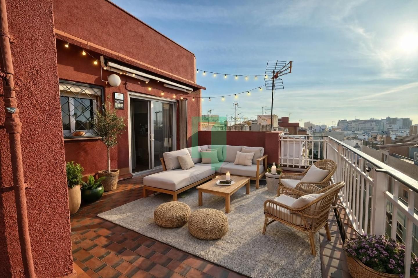 Terrace of Attic for sale in Badalona  with Terrace