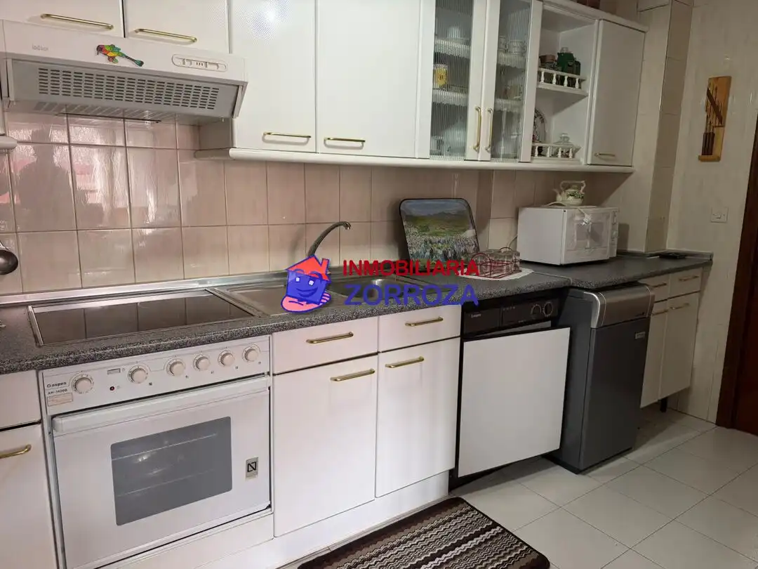 Kitchen of Flat for sale in Medina de Pomar  with Heating, Storage room and Furnished