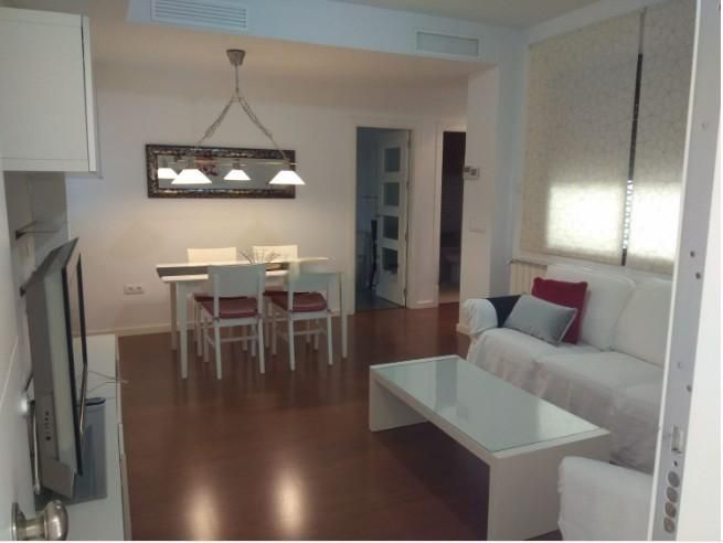 Sala d'estar de Planta baixa de lloguer en  Sevilla Capital amb Aire condicionat, Calefacció i Moblat