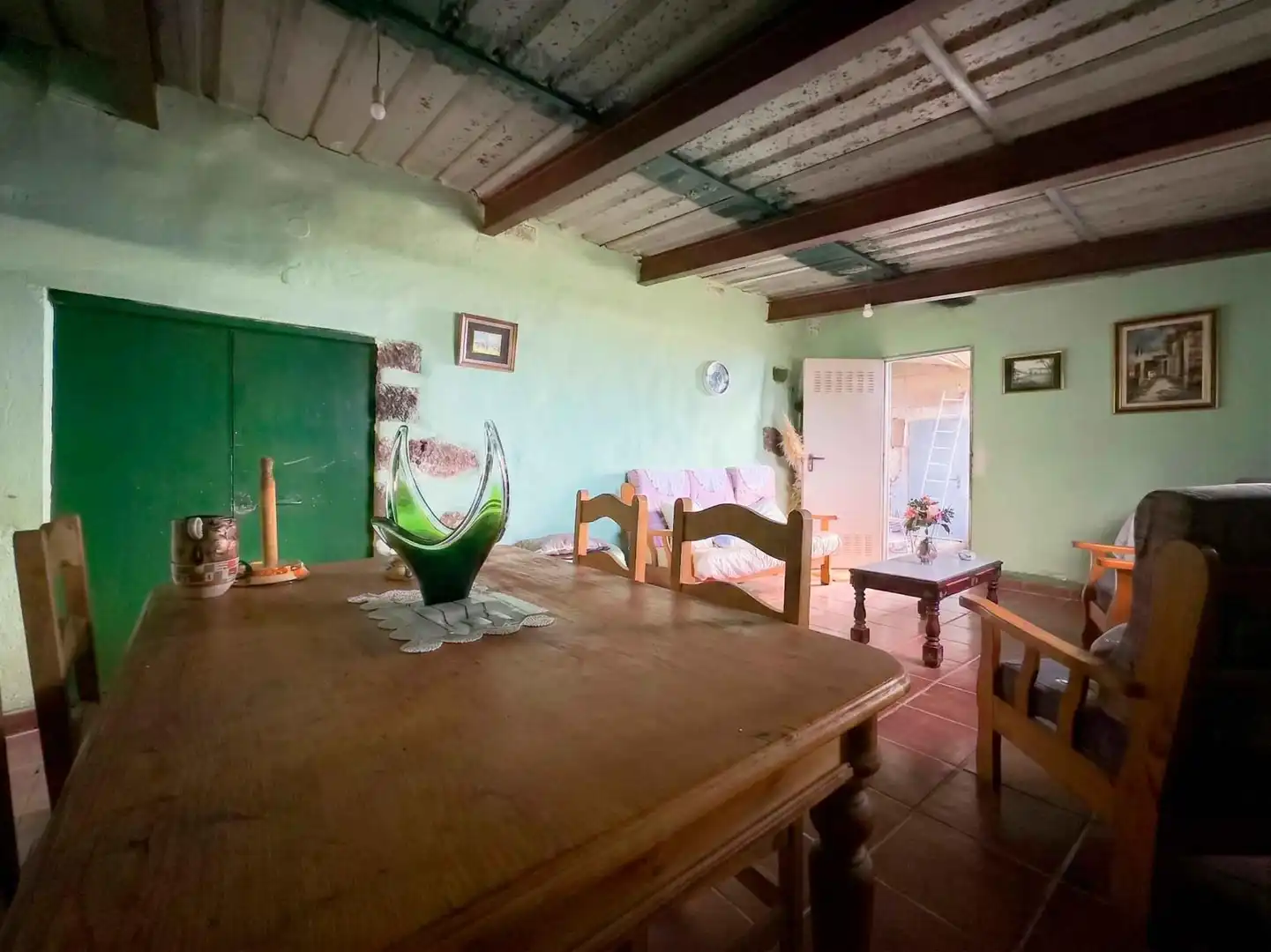 Dining room of Country homes for sale in Frontera