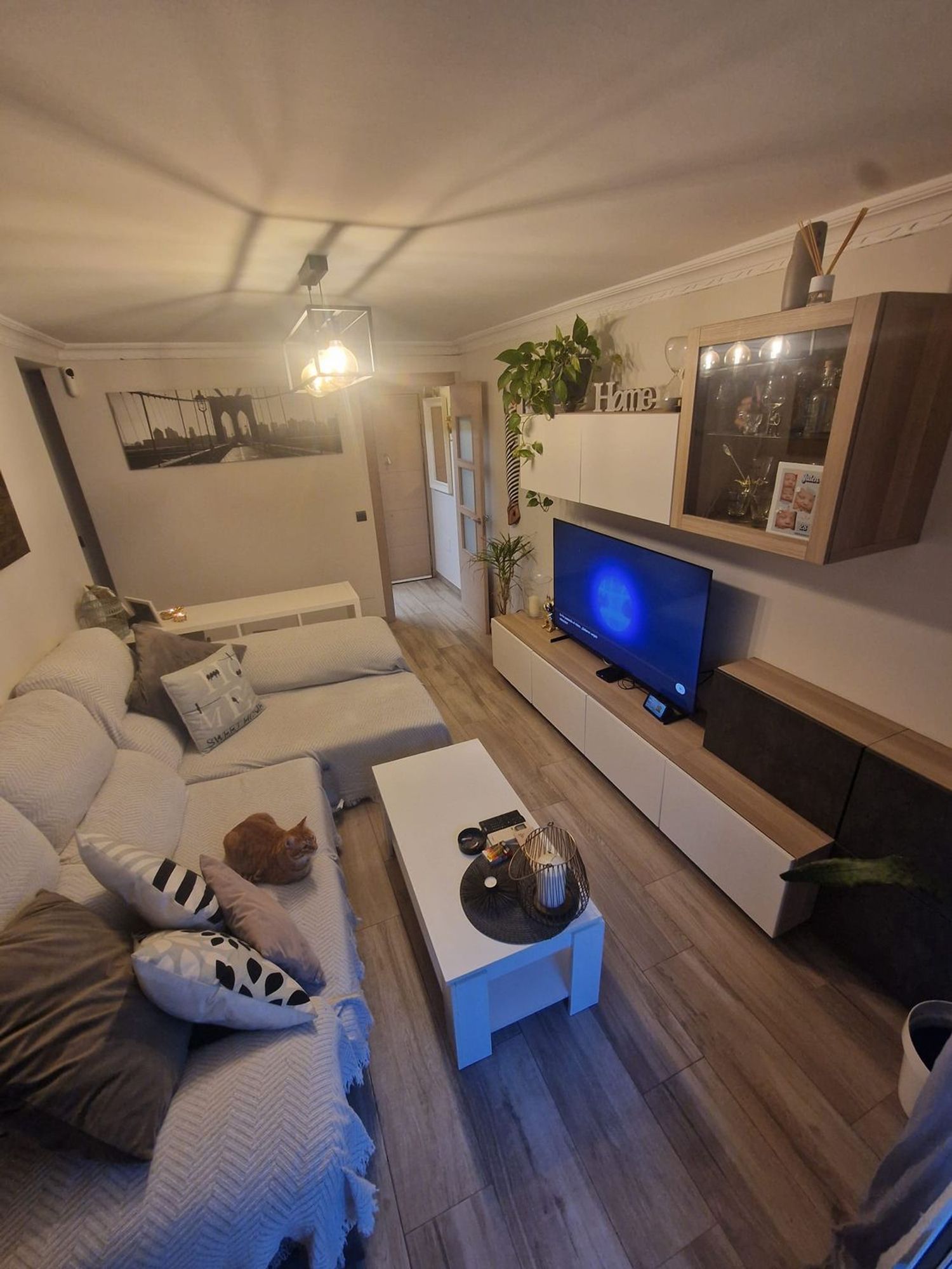 Living room of Flat for sale in Málaga Capital  with Air Conditioner and Terrace