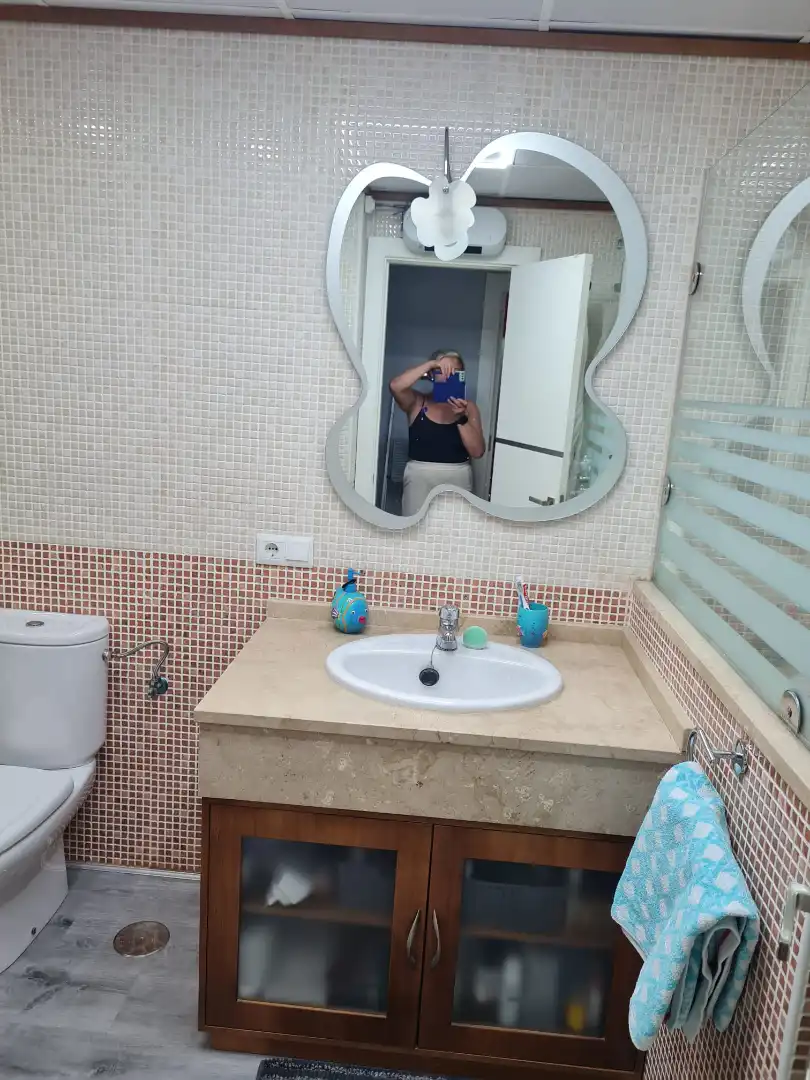 Bany de Casa adosada en venda en Espartinas amb Aire condicionat, Jardí privat i Piscina