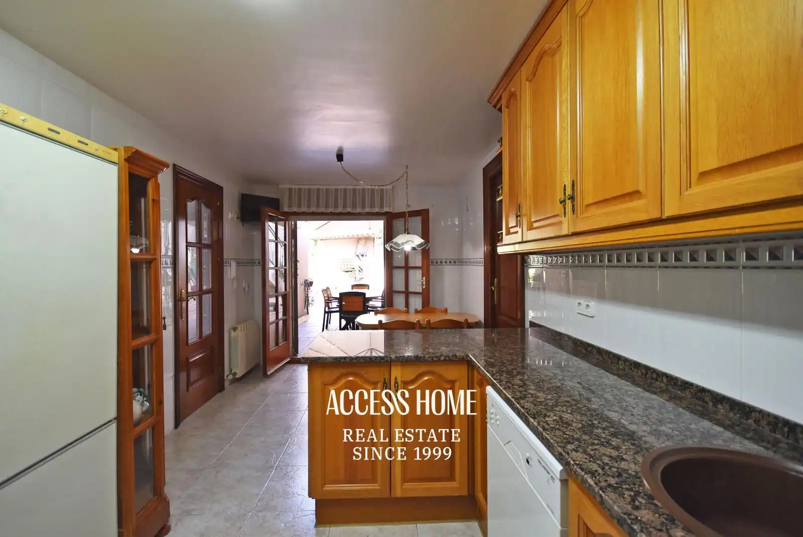 Cocina de Casa o chalet en venta en Mataró con Aire acondicionado, Calefacción y Terraza