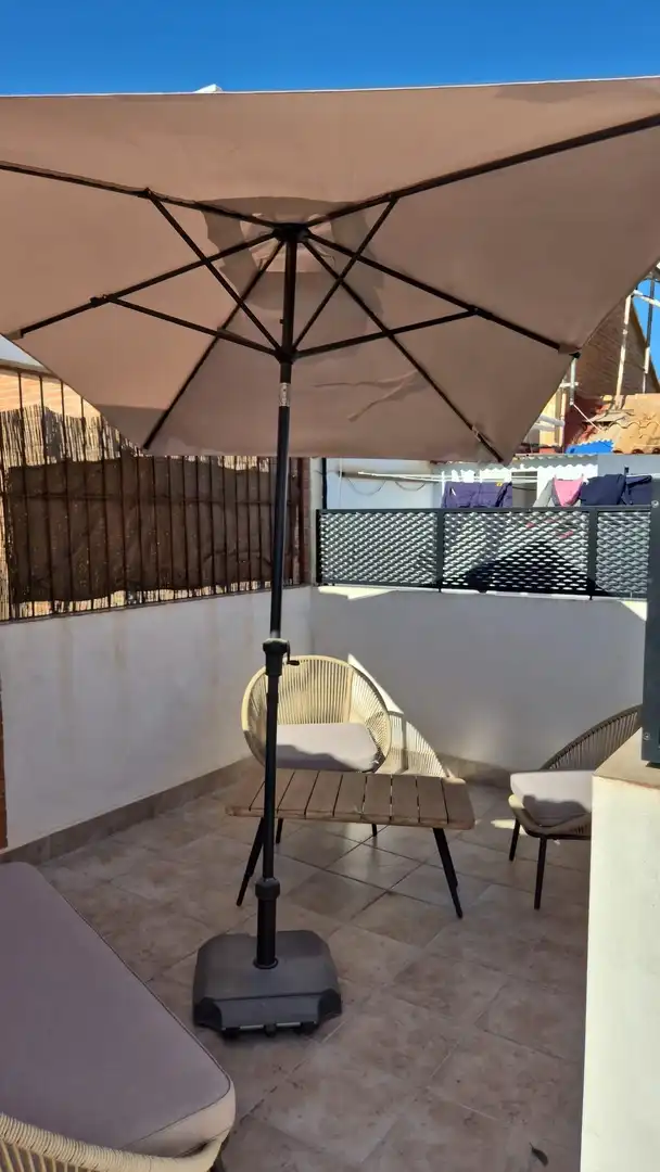 Terraza de Casa adosada de alquiler en Murcia con Calefacción, Jardín privado y Terraza
