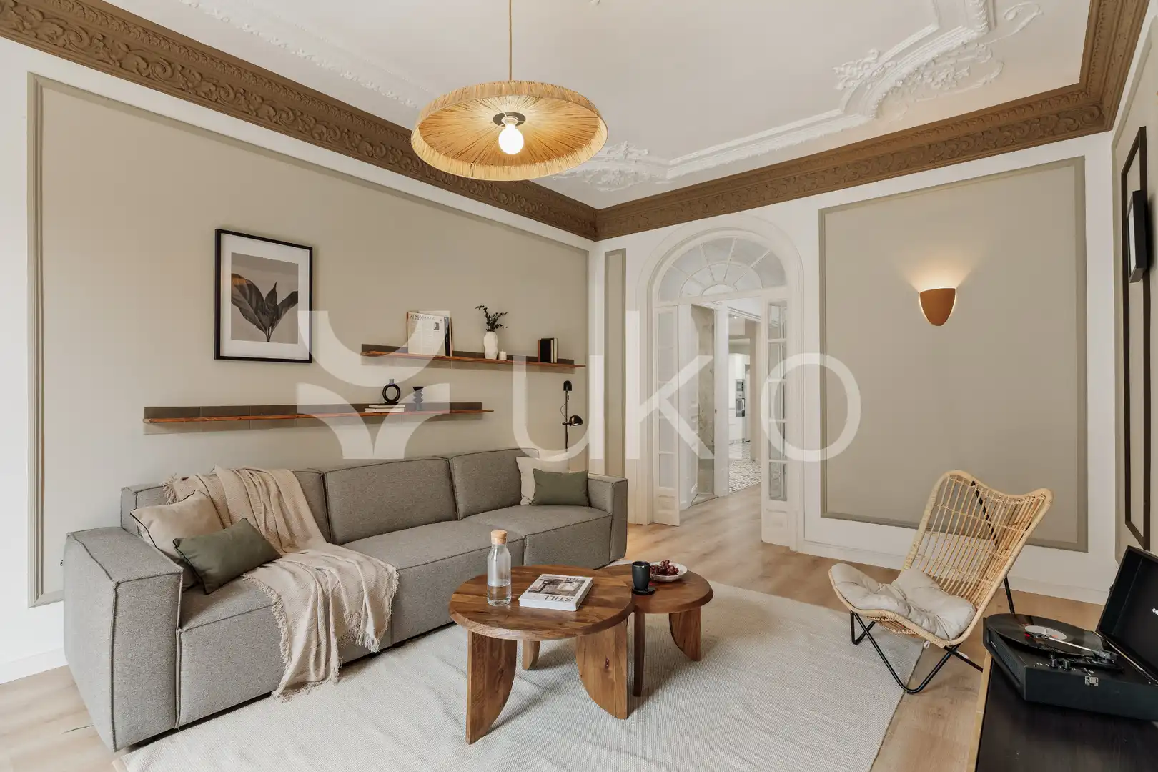 Apartamento con terraza en alquiler en Rambla de Catalunya, imagen 7