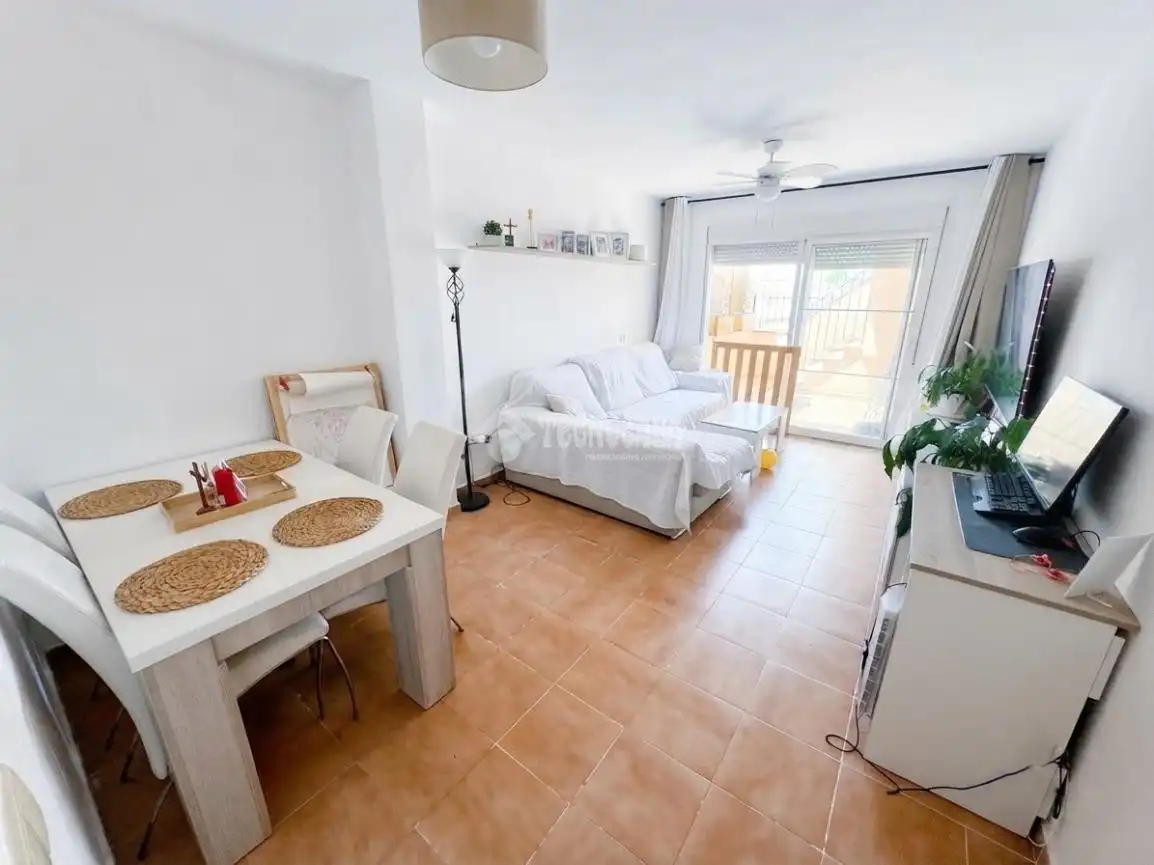 Sala d'estar de Pis en venda en Estepona amb Terrassa