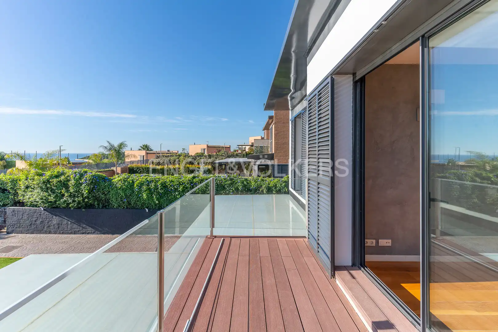 Terraza de Casa o chalet en venta en Sant Vicenç de Montalt con Calefacción, Jardín privado y Parquet