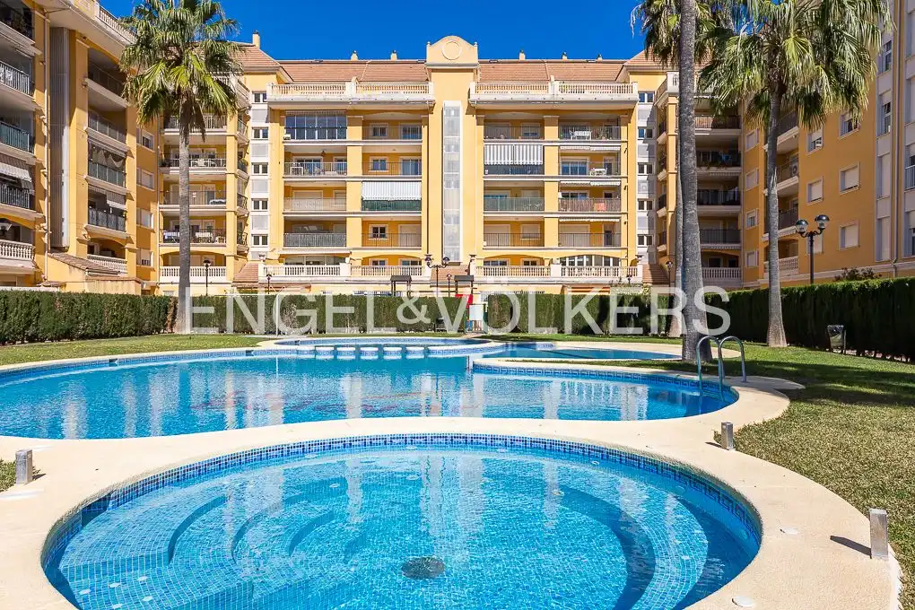 Exterior view of Duplexes for rent in Dénia  with Air Conditioner, Heating and Swimming Pool