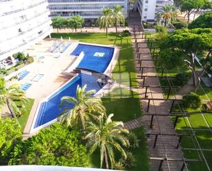 Piscina de Apartament en venda en Blanes amb Aire condicionat, Calefacció i Jardí privat